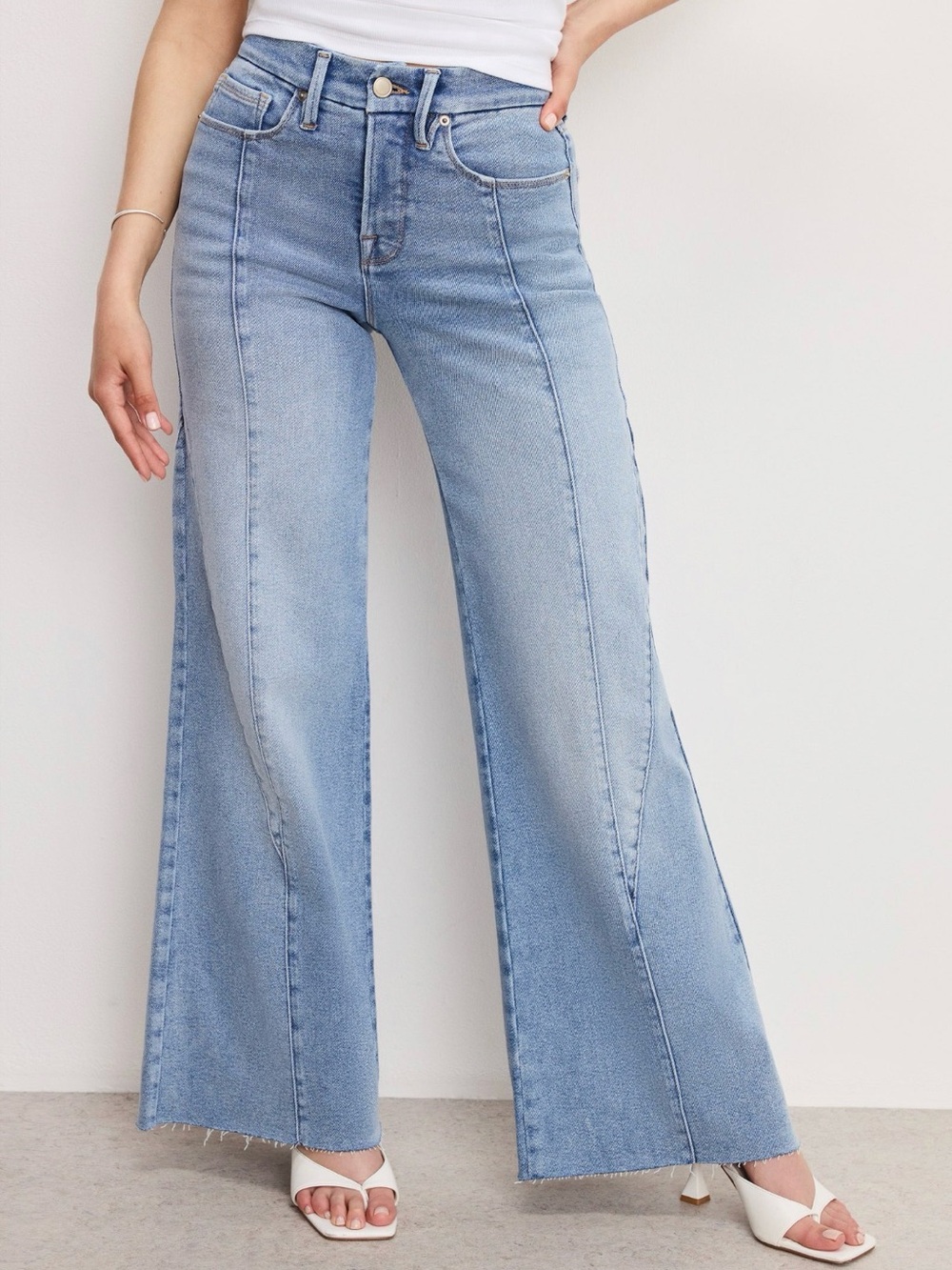 Good Petite Palazzo Jeans  12